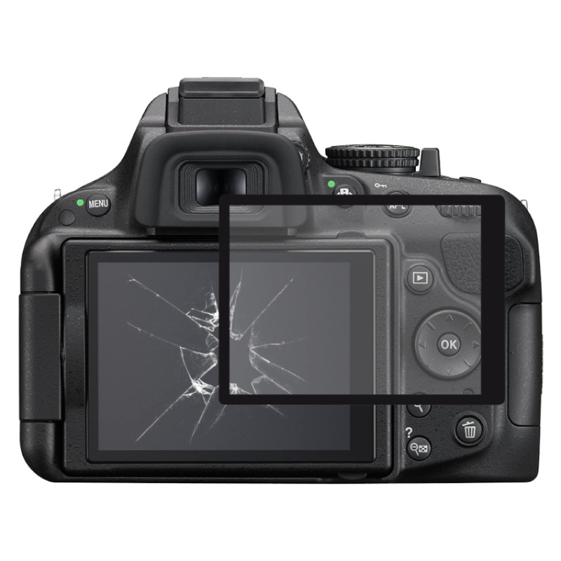 Nikon D5200 Acrylic Material LCD Screen Outer Lens